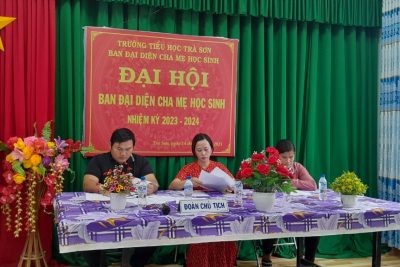 Đại hội Ban đại diện cha mẹ học sinh nhiệm kỳ 2023 -2024