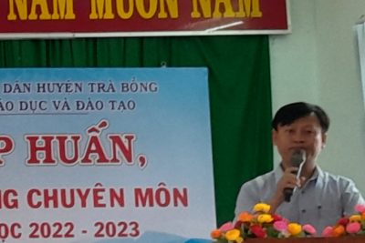 Tập huấn bồi dưỡng chuyên môn