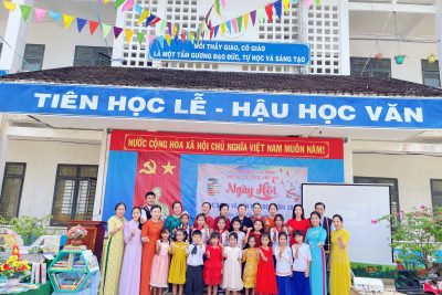 SÔI ĐỘNG NGÀY HỘI ĐỌC SÁCH VÀ VĂN HÓA ĐỌC NĂM 2024 TRƯỜNG TIỂU HỌC TRÀ SƠN