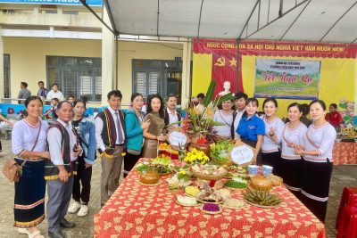 RỘN RÀNG NGÀY HỘI “TẾT NGÃ RẠ” – GÌN GIỮ VĂN HÓA TRUYỀN THỐNG CỦA ĐỒNG BÀO DÂN TỘC CO